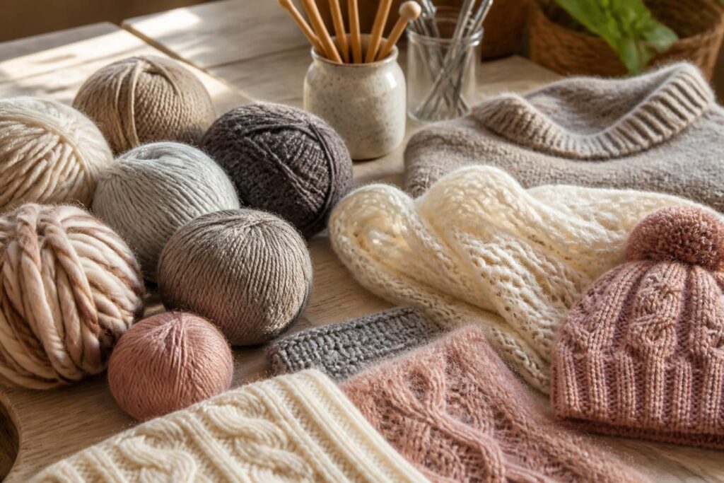 découvrez comment choisir la laine idéale pour vos projets de tricot en tenant compte de la grosseur, de la matière et de l'usage pour des créations réussies et adaptées.