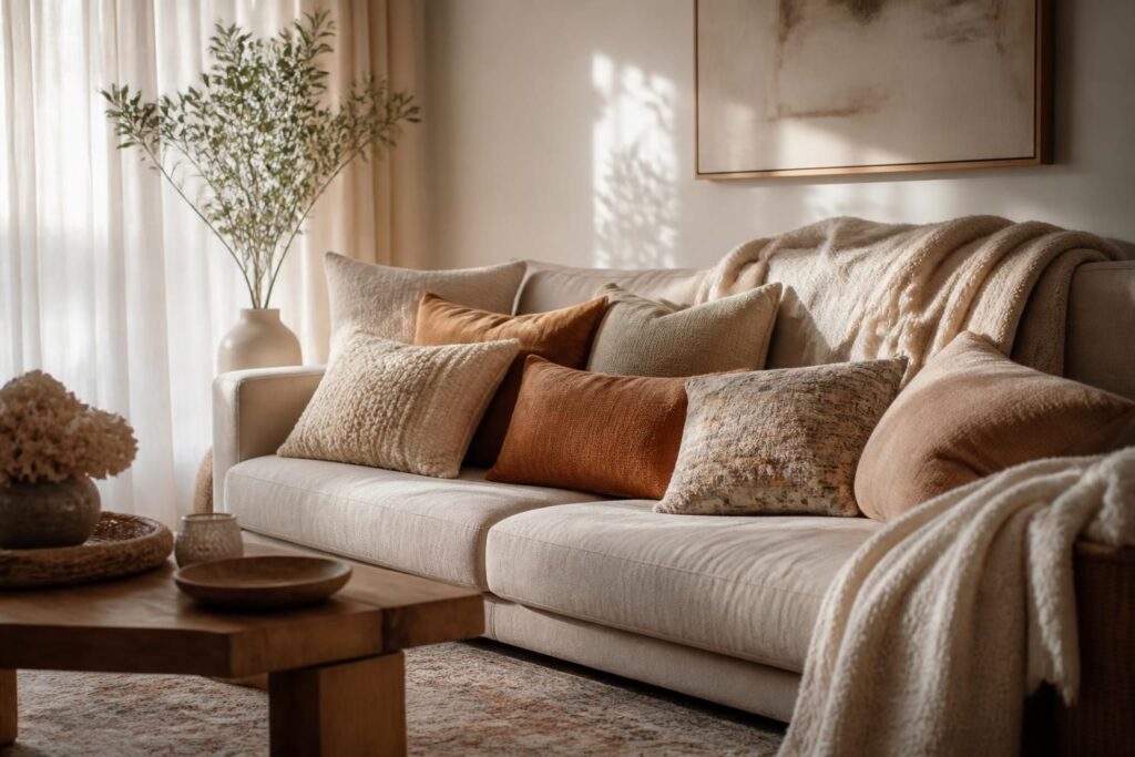 découvrez comment décorer votre intérieur en utilisant la méthode des couches avec des textiles pour créer un espace chaleureux et harmonieux.