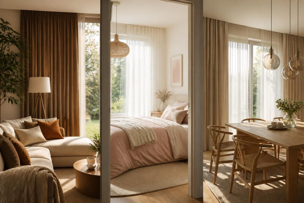 découvrez comment choisir le bon tissu pour vos rideaux et voilages pièce par pièce, alliant style, lumière et intimité pour chaque espace de votre maison.