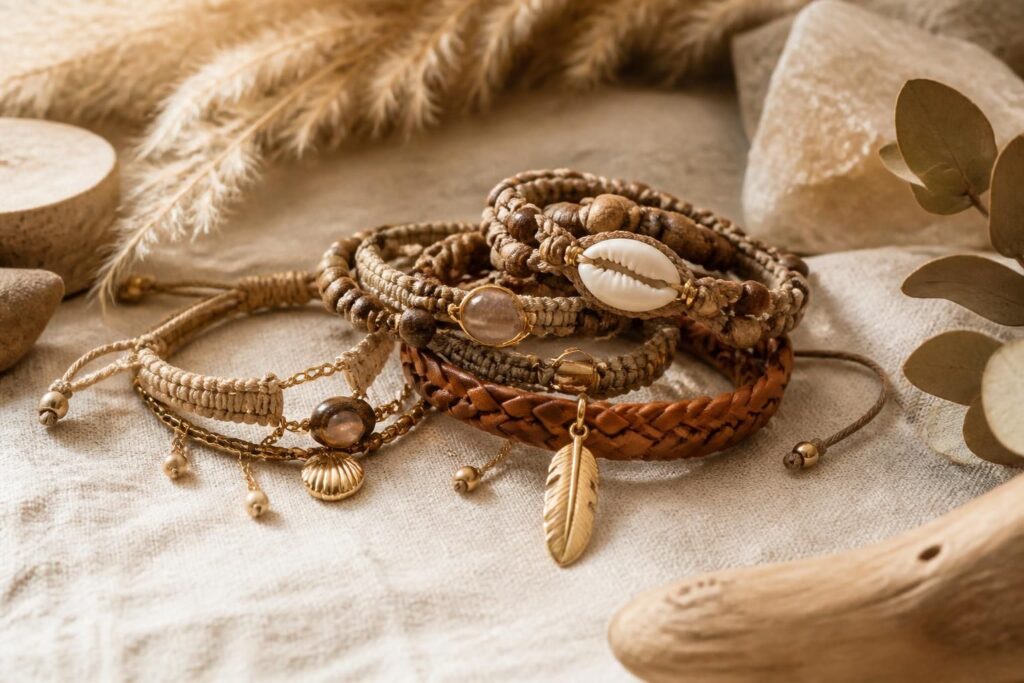Bracelet boheme chic : les modèles incontournables pour un style bohème réussi