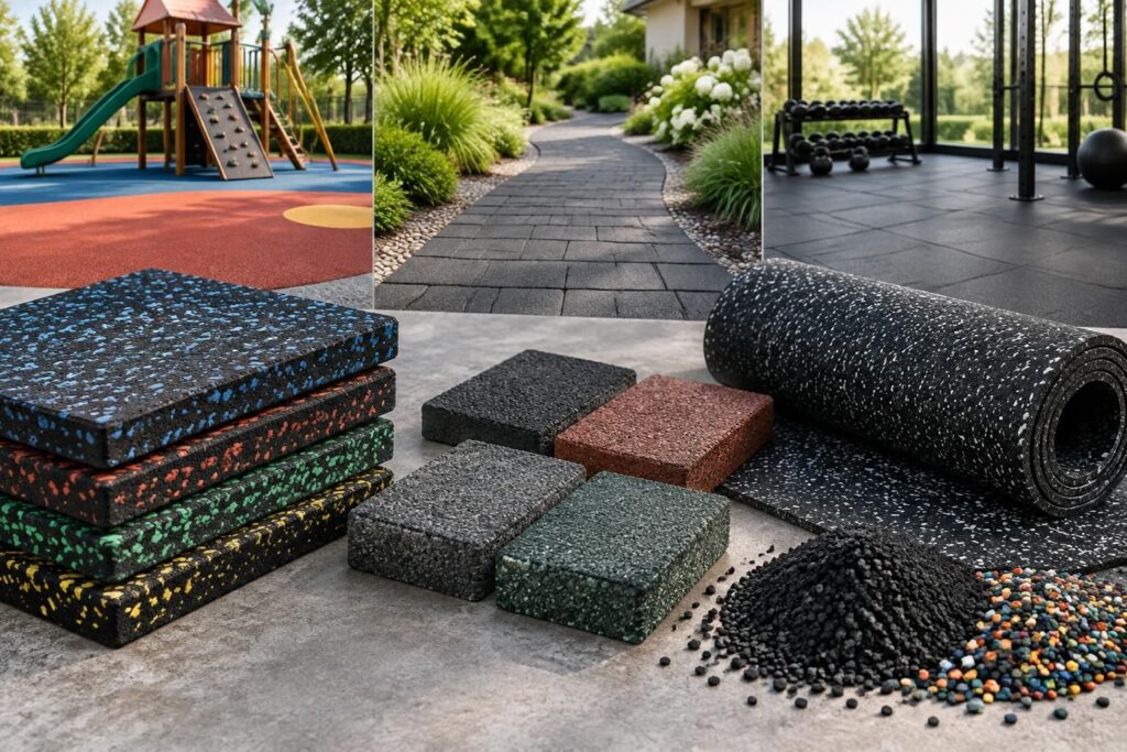découvrez les types de caoutchouc recyclé, leurs usages et leurs prix pour choisir des sols et pavages durables adaptés à vos besoins.