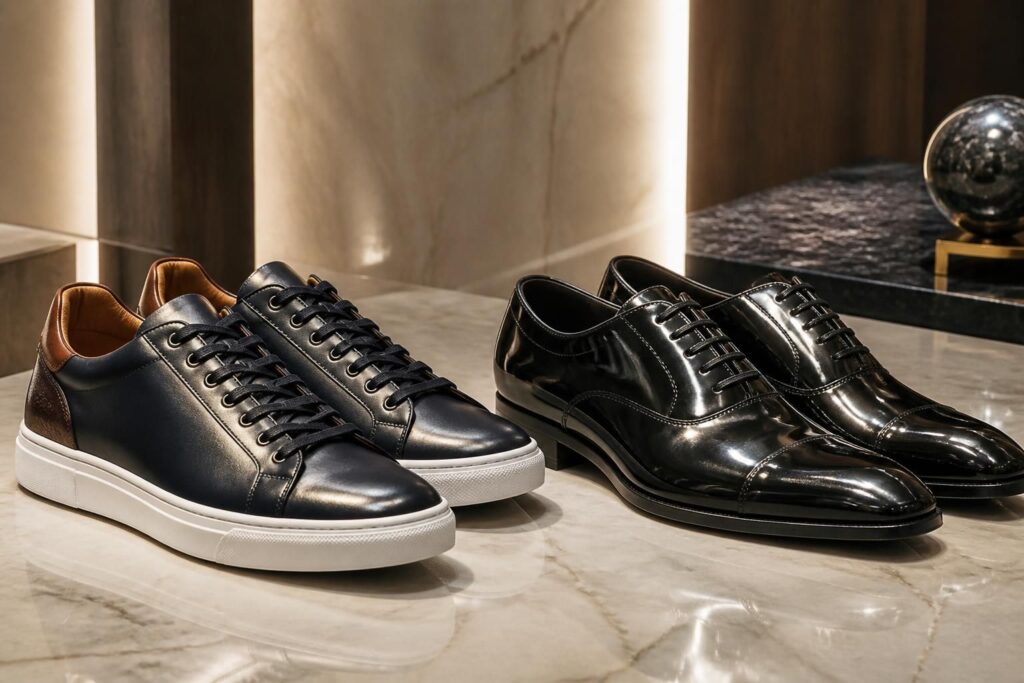 découvrez la marque de chaussures italienne pour homme alliant luxe, baskets tendance et richelieus incontournables pour un style élégant et raffiné.