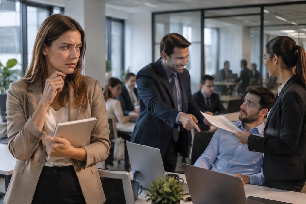 passez notre test gratuit pour identifier un collègue toxique au bureau, repérer les comportements d’un toxic coworker et adopter les bons réflexes.