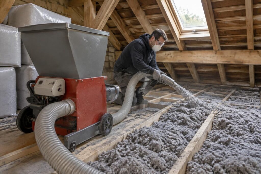 découvrez où louer une machine à souffler de la ouate de cellulose et apprenez à l’utiliser pour isoler efficacement vos combles.